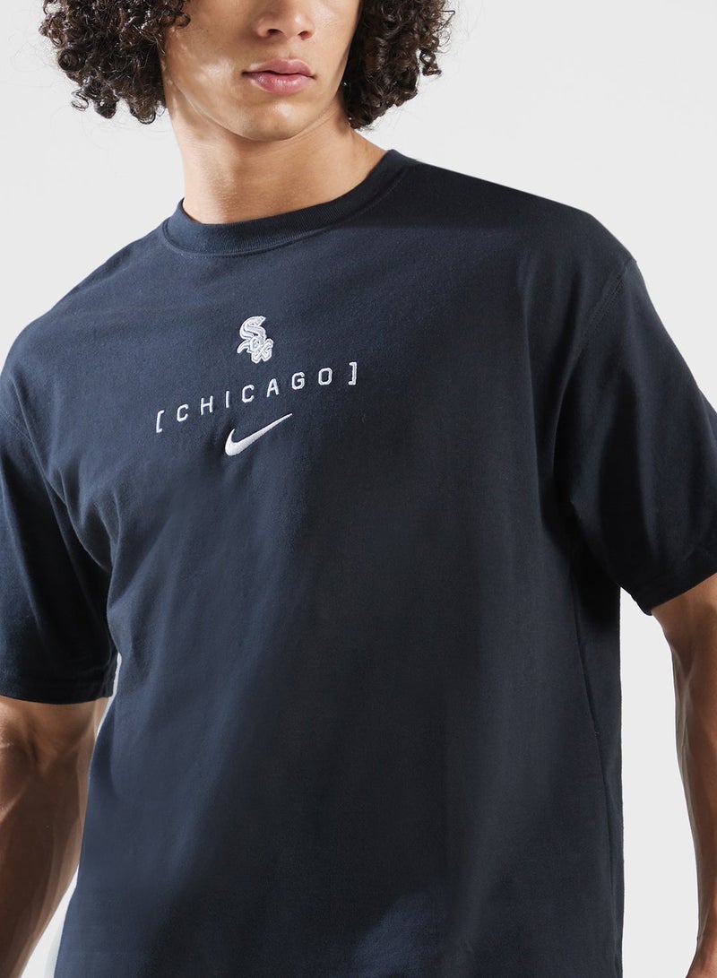 Nike Chicago Bulls White Sox Max 90 T-Shirt - Image 3